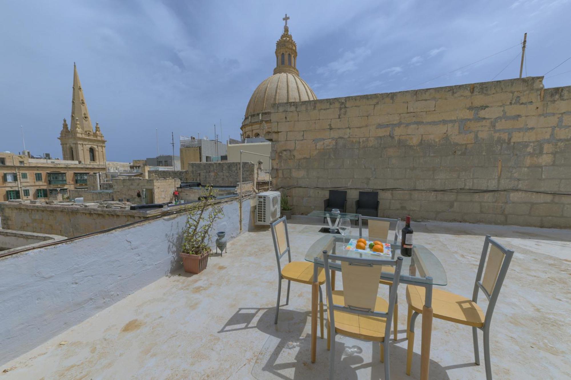 New 1 Bedroom Apartment In Valletta City Centre With Terrace And Views Exterior foto